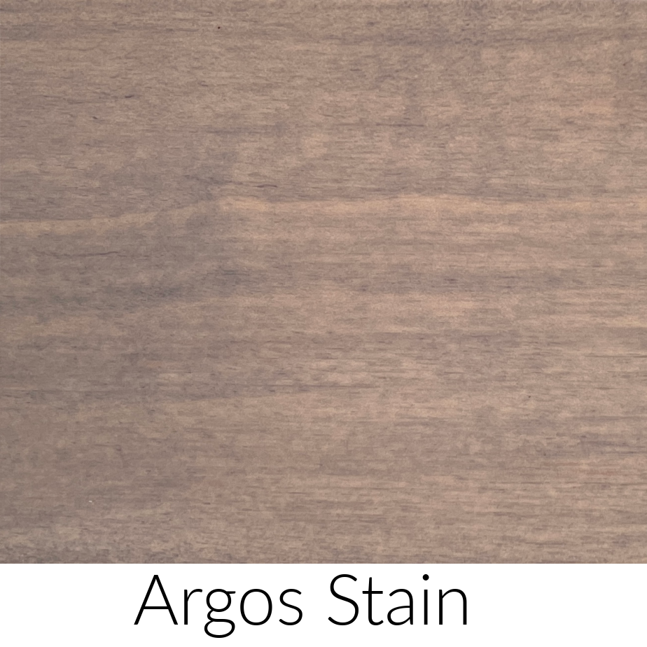 swatch sample for Argos stain finish for jigsaw puzzle table