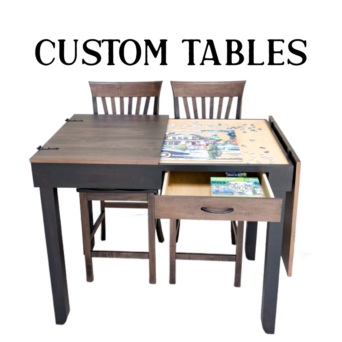 Custom Jigsaw Puzzle Table