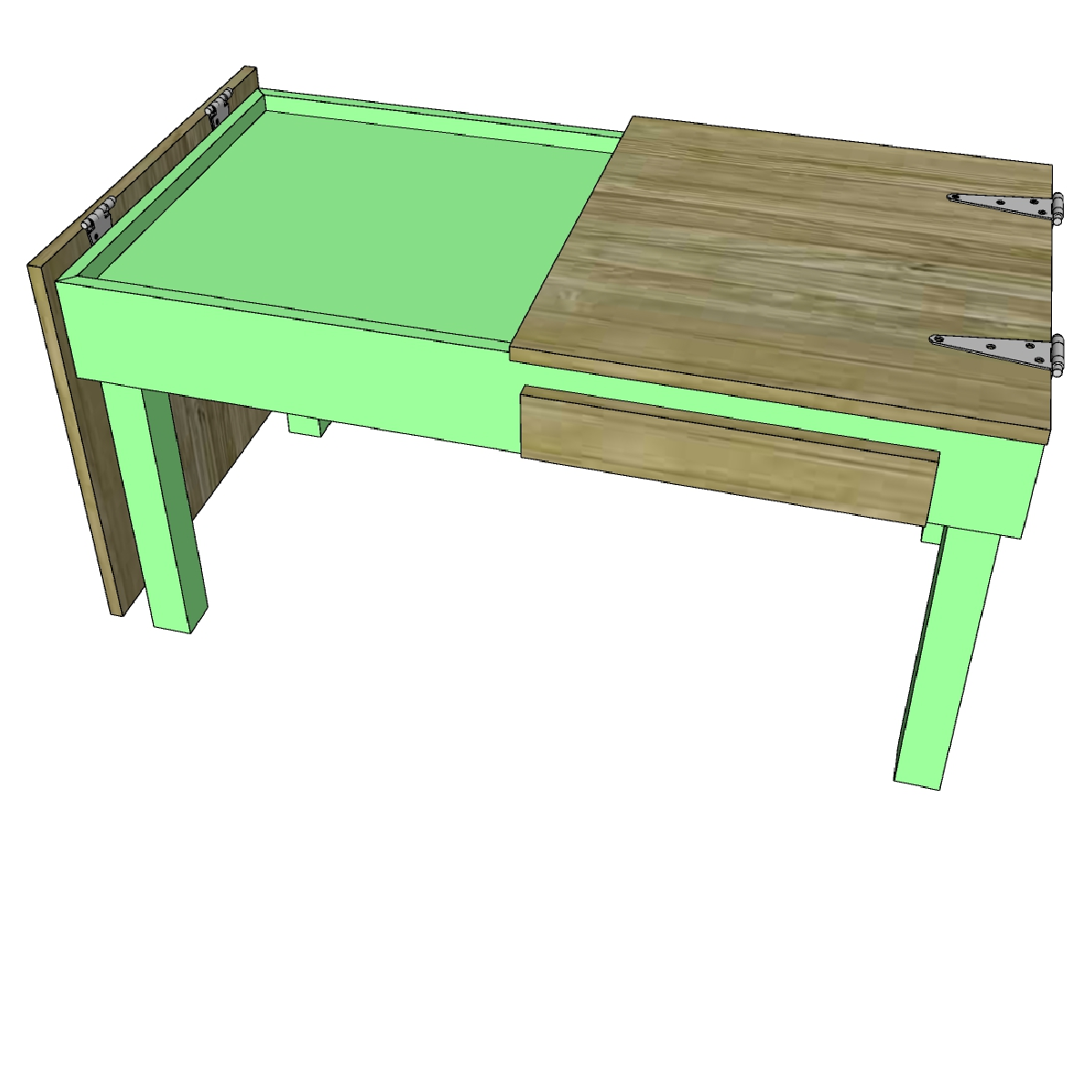 jigsaw puzzle table build plans for a coffee height puzzle table