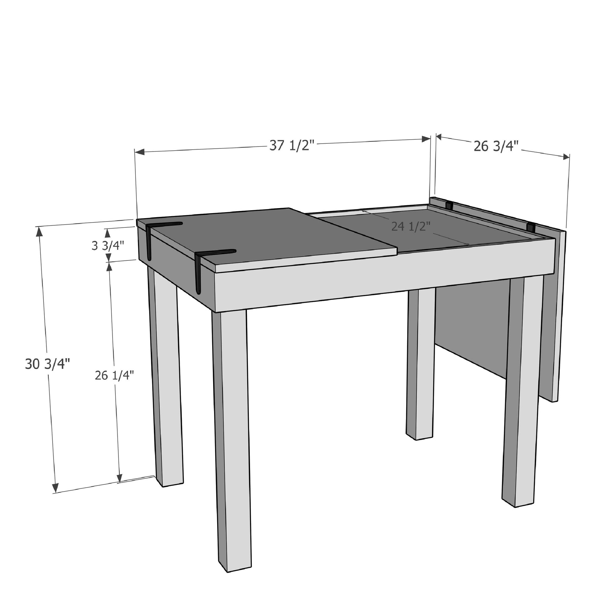 Small Puzzle Table Dimensions