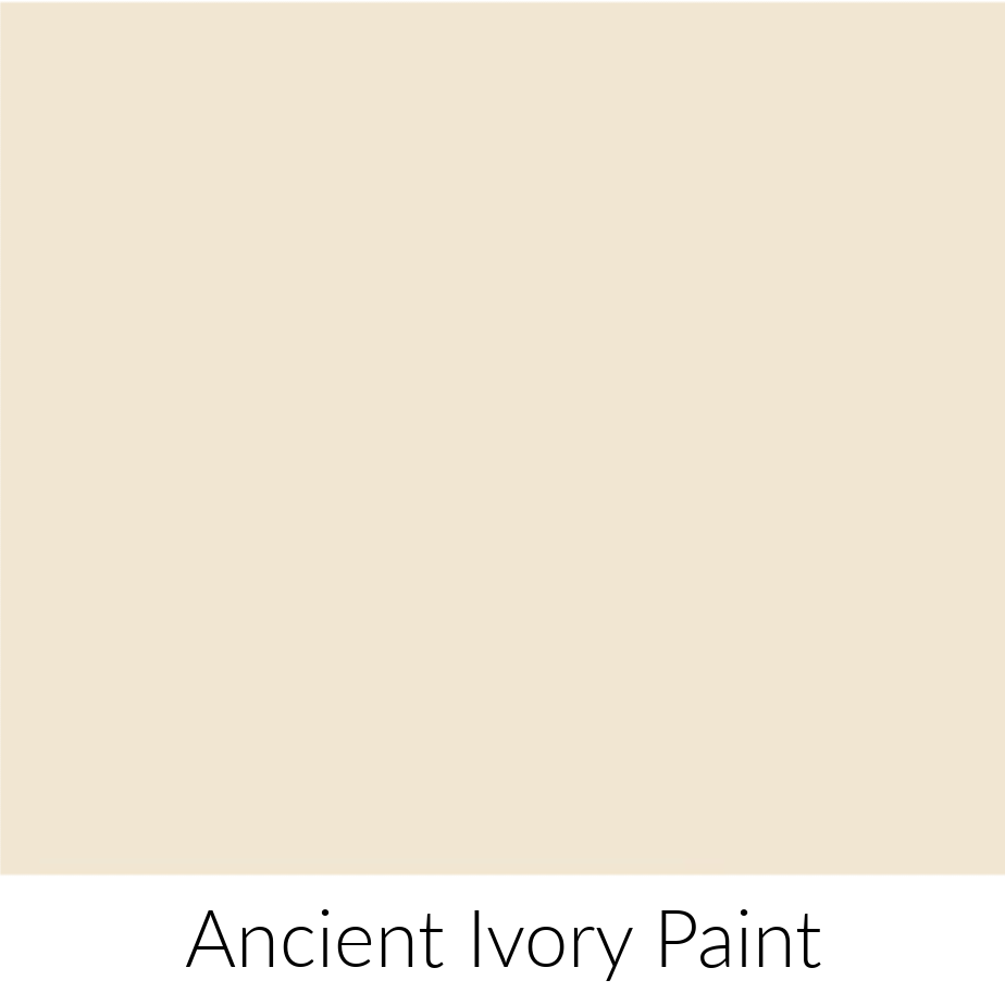 swatch sample of ancient ivory paint finish