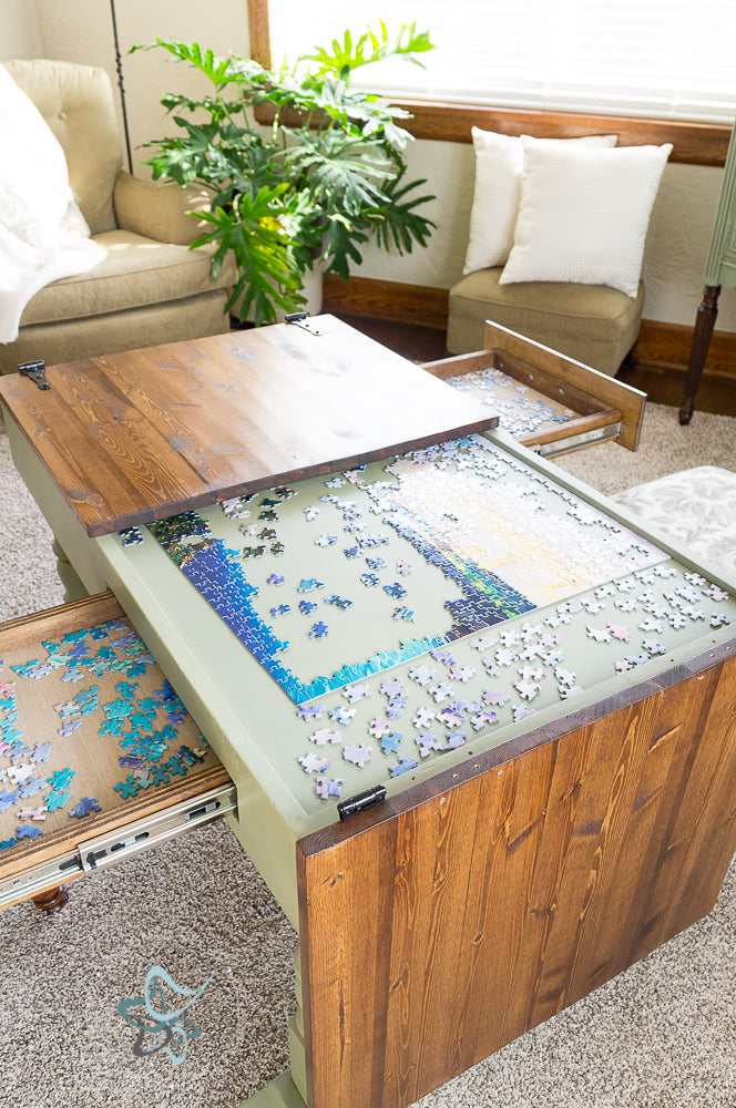 Cat proof 2024 puzzle table