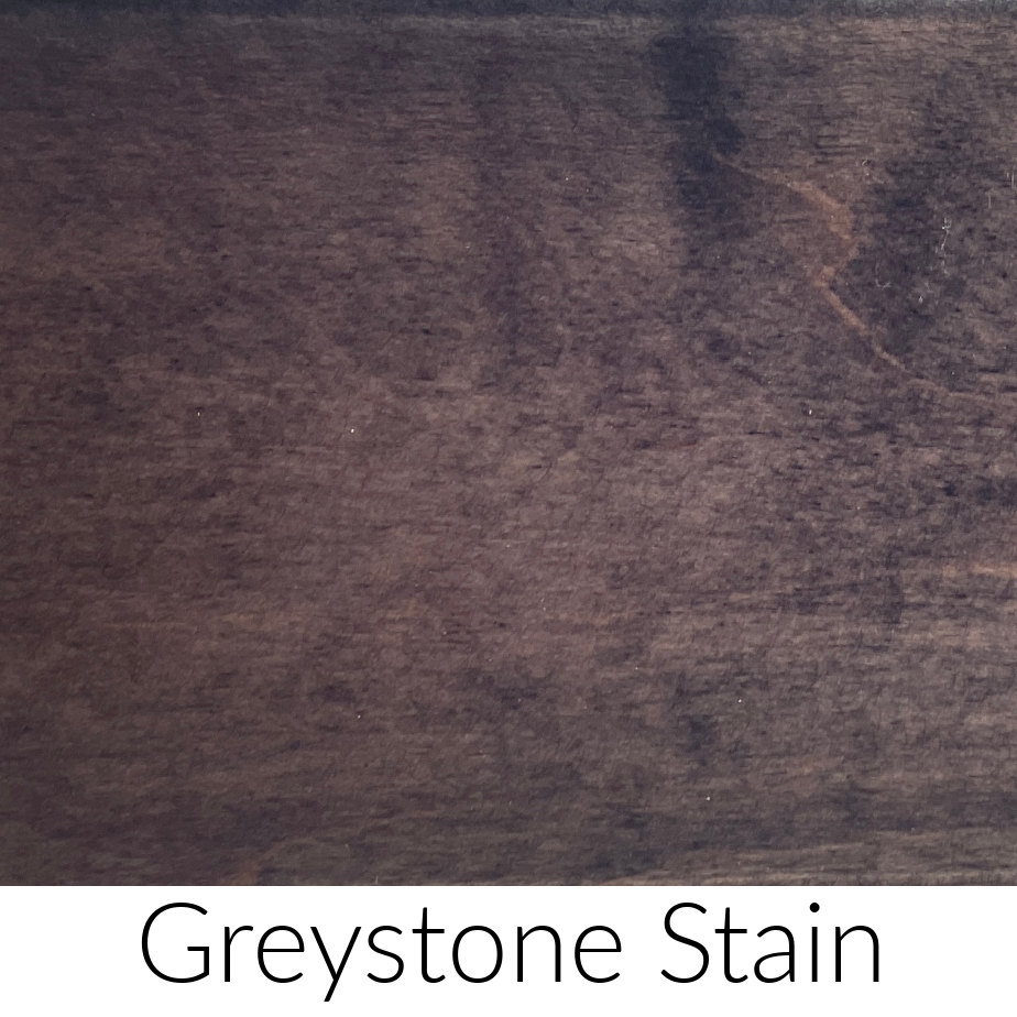 swatch sample for Greystone stain finish