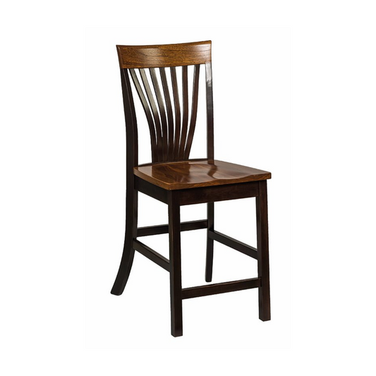 Counter Height Christy Fanback Armless Chair